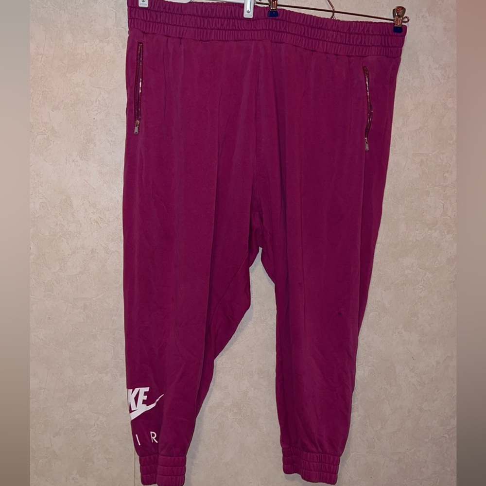 Purple 3x Nike sweatpants!